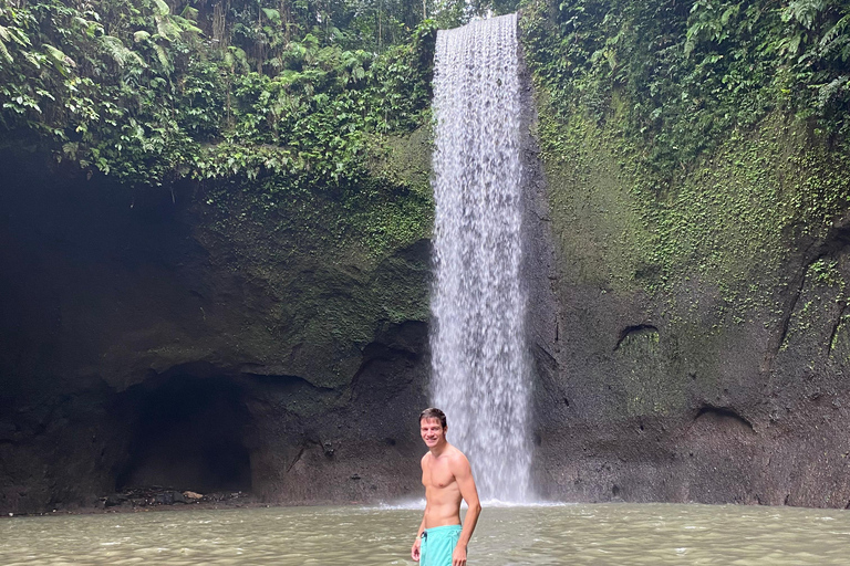 Monkey River, Ubud Market, Waterfall and Art Village Ubud Tour include Ticket