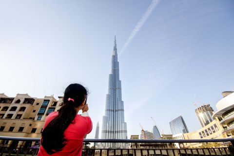Dubai: Entrébiljett till Burj Khalifa, våning 124 och 125