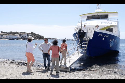 From Roses: Cadaqués Catalonian Coast Boat Tour From Roses