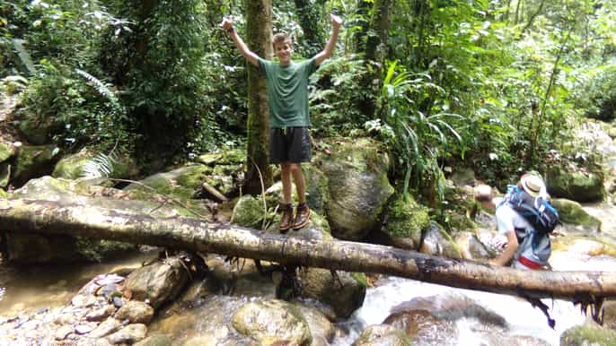 medellin half–day private nature tour waterfall hike
