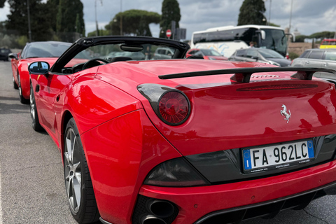 Drive a Ferrari California in Rome – Luxury Private Tour 30-Minute Test Drive