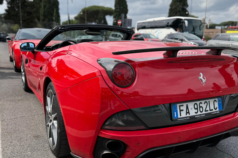 Drive a Ferrari California in Rome – Luxury Private Tour 30-Minute Test Drive