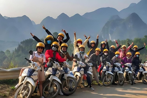 Excursão de 3 dias em mota a Ha Giang a partir de Sa Pa com condutorAterragem em Ninh Binh