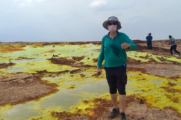 Danakil depression -Dallol-Ertale volcano-Afar Ethiopia Tour