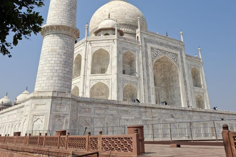 Delhi to Agra: Taj Mahal Private Day Tour with Transfers From Agra: Private City Tour with AC Car, Driver & Guide