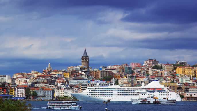 istambul excursão turística pela manhã com a torre galata