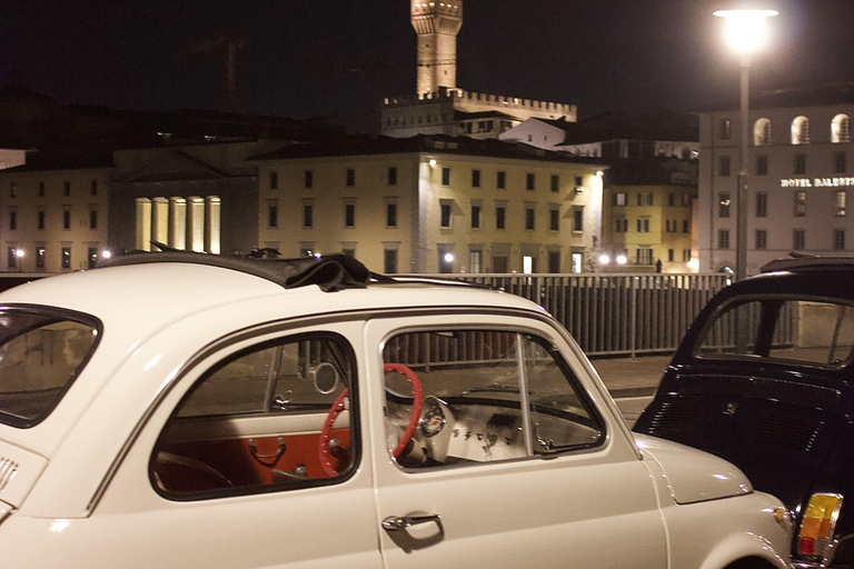 Buongiorno Fiat 500! Panoramautsikt Guidad upp Michelangelo Plaza