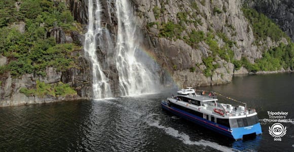 Stavanger: Fjord-Szenekreuzfahrt zum Lysefjord und Preikestolen