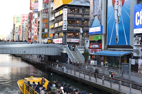 Osaka Walking Tour with Dotonbori River Cruise