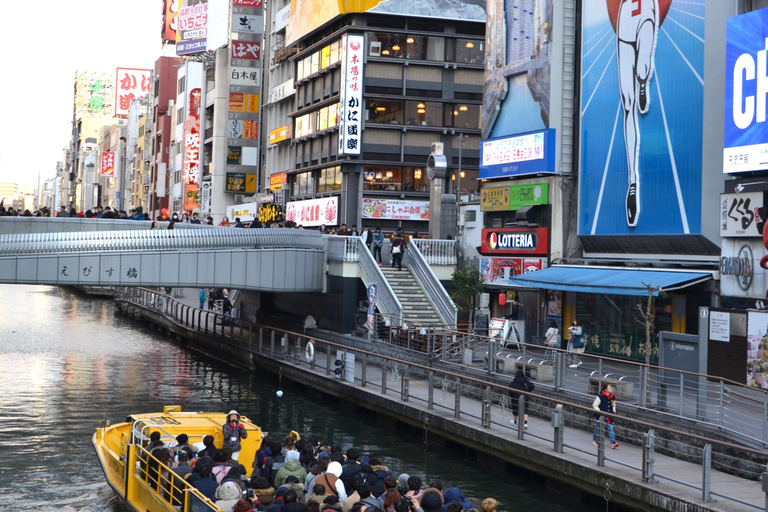 Osaka Walking Tour with Dotonbori River Cruise