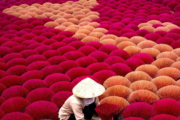 Hanoi: Duong Lam, Carpentry & Silk Village Or Incense & Hat Private: Incense Village & Hat Village & Silk Village