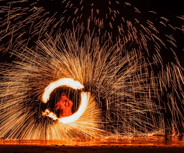 Fiji: Sunset Cruise with Dinner and Fire Show
