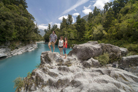 Från Franz Josef: TranzAlpine &amp; busstur till Christchurch