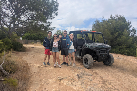 Guided buggy Passenger tour Alvor Ria wetlands