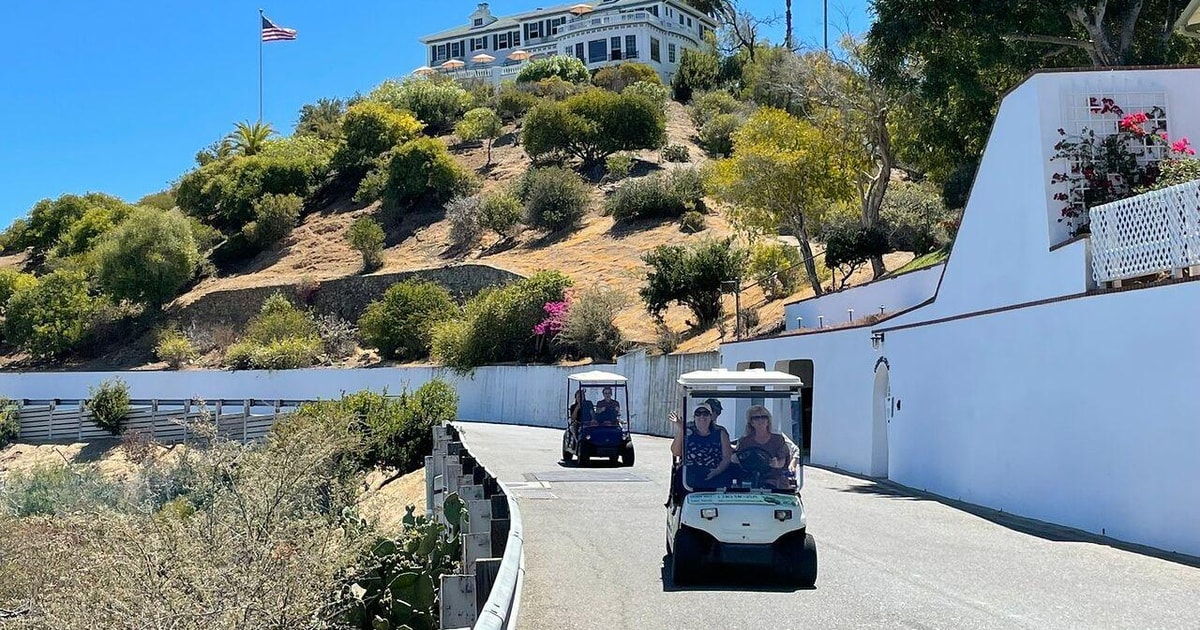 guided golf cart tour catalina island