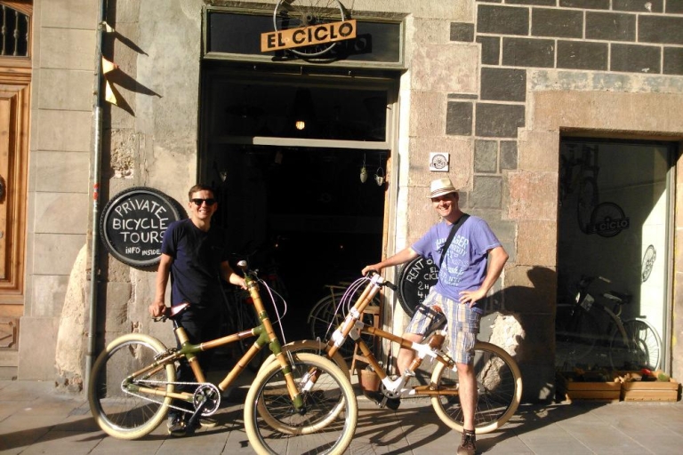Barcelona: tour privado de lo más destacado en bicicleta de bambúGreen Tour - 4 Horas