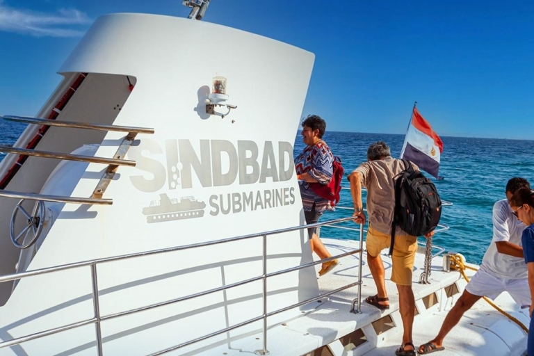 Hurghada: excursión de 3 horas al submarino de Sindbad con recogida en el hotelHurghada Sindbad submarino: 3 horas tour