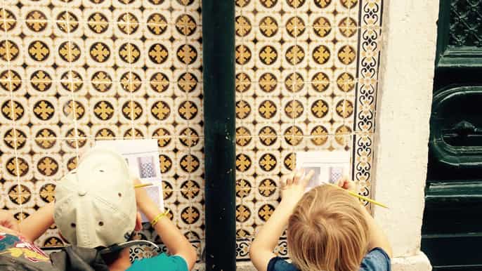 authentic lisbon private family halfday tour