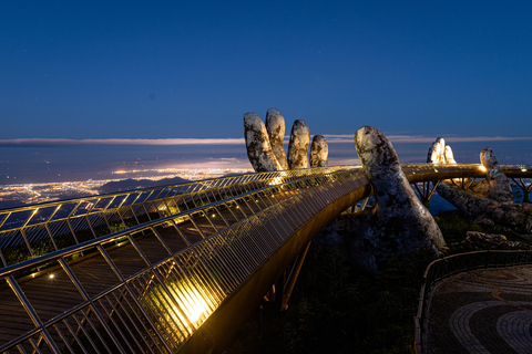 Da Nang/Hoi An: Golden Bridge Sunset & Night All-Inclusive Golden Bridge Sunset All-Inclusive - Da Nang Pickup