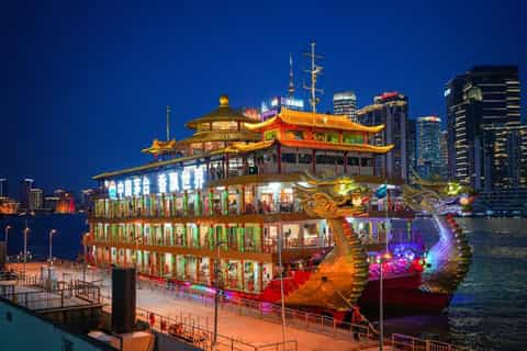Shanghai : croisière du soir sur le Huangpu avec dîner
