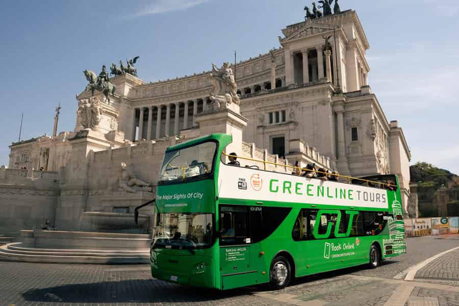 Rom: Hop-On/Hop-Off-Panoramabus-Ticket – Zugang zu 3 Strecken. Foto: GetYourGuide