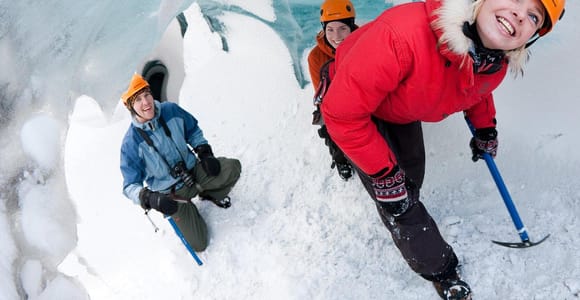 Sólheimajökull: Blue Ice Glacier Hike near Vík