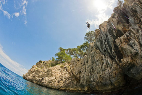 Mallorca: Aventura de 4 horas saltando acantilados