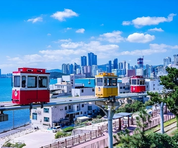 Busan: giro della capsula celeste della Blue Line