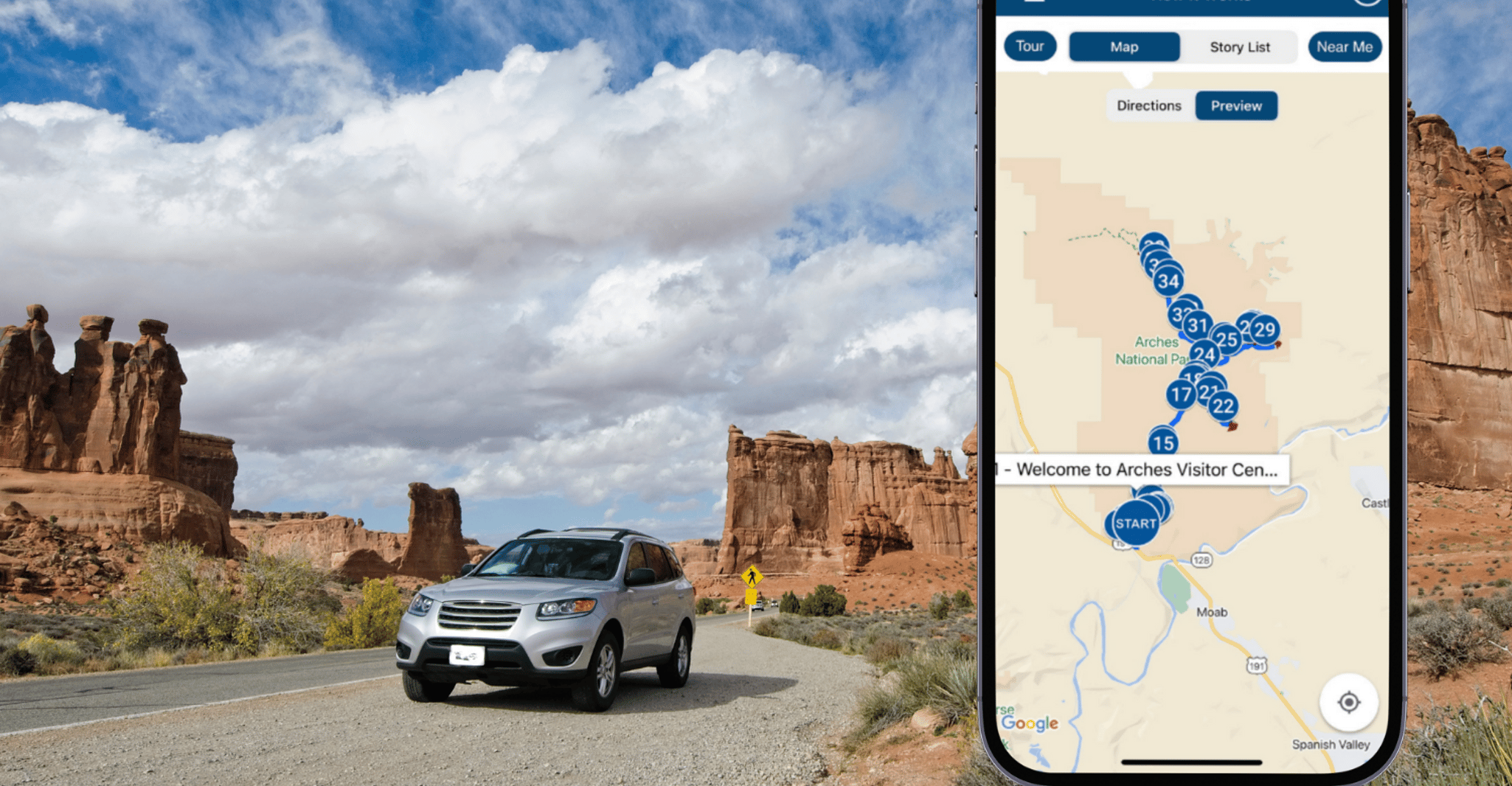 Moab, Arches National Park Self-Guided Driving Tour - Housity