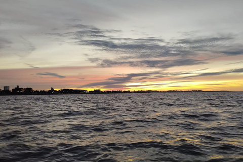 Come see the sunset in Buenos Aires on the widest river in the world.