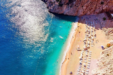 From Antalya: Suluada Island Boat Tour with Lunch & Transfer