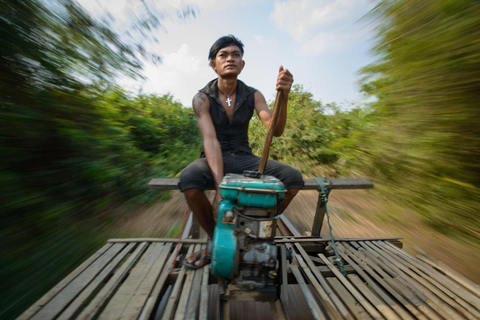 Battambang Afternoon Countryside, BambooTrain & BatCaveTour Afternoon Countryside, Bamboo Train & Bat Cave Tour