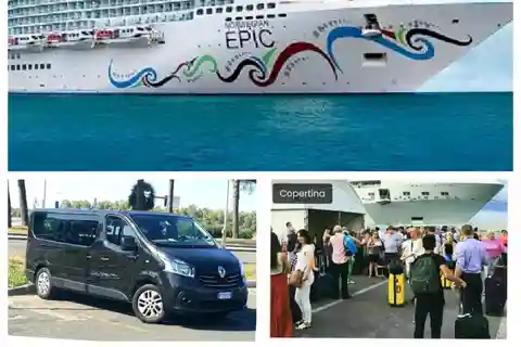 Roma: Trasferimento privato da Roma al porto crocieristico di Civitavecchia