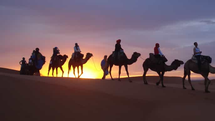 from marrakech to zagora merzouga 4day desert tour