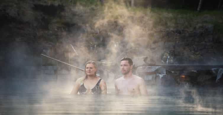 Akureyri: Admission to Forest Lagoon with Towel and Drink photo 3
