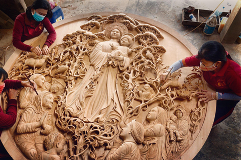 Hoi An: Corso di scultura del legno di 3 ore con un artista locale