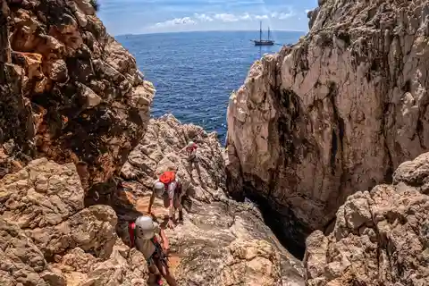 Marsella : Senda del Vértigo de Sormiou en las Calanques - Nivel 1