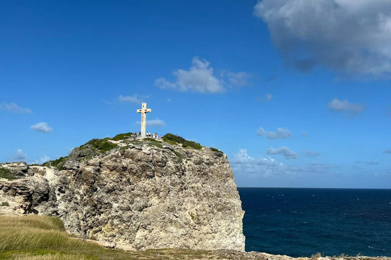 Saint-François tour: Donut BBQ Boat swim, Pointe des Châteaux Saint-François Tour: Donut BBQ Boat Swim, Pointe des Châteaux