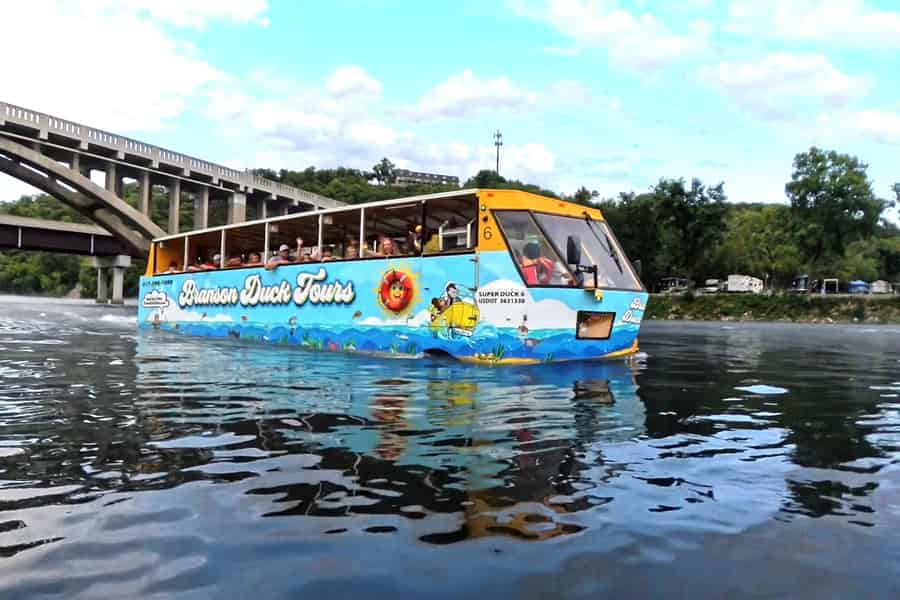 Branson: Ententouren. Foto: GetYourGuide Branson: Ententouren. Foto: GetYourGuide