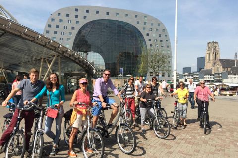 Rotterdam Høydepunkter 2,5-timers sykkeltur