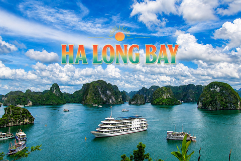 Hanoi: Ha Long Bay Scenic Day Cruise, Cave, Kayak & Titop Hanoi Pickup - Premium Cruise - Buffet Lunch