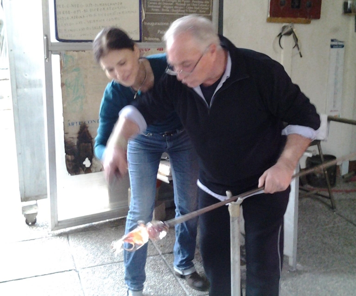 Murano: Upplevelse av glasbruket med rundtur och demonstration