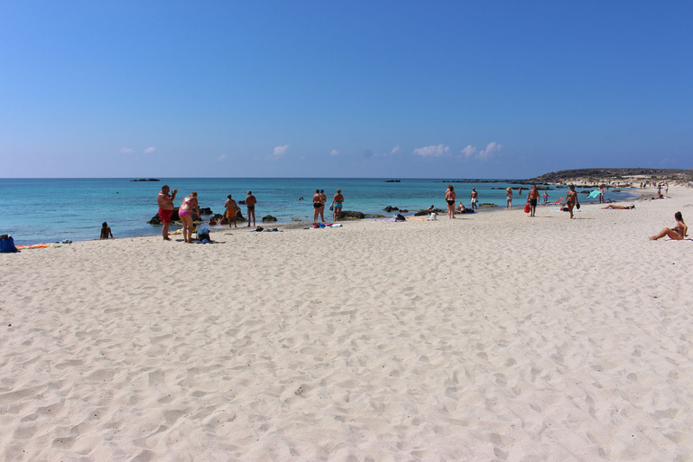 Ab Chania oder Rethymno: Tagestour nach Elafonisi per BusElafonisi: Ab Rethymnon, Georgioupolis