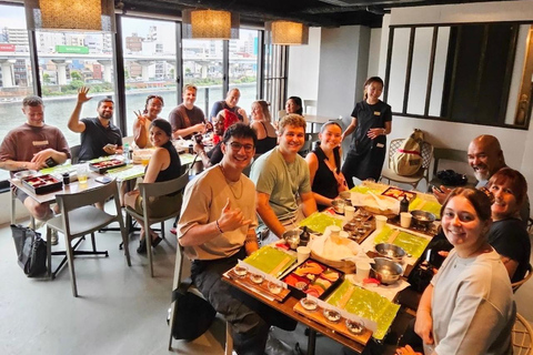 Osaka: Preparare il sushi Osaka. Maki e Sushi standard giapponese