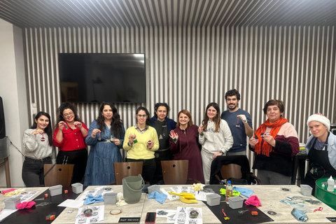 Thessaloniki: Christmas Stained Glass Ornaments Workshop