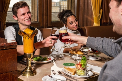 Amsterdam: repas de 3 plats dans les salles d'attente historiques de 1re classe