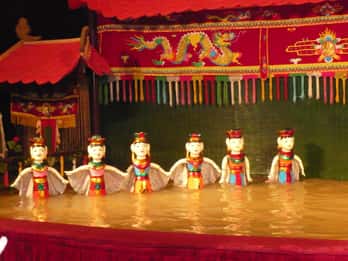 Hanoi: Cyclo-Tour am Abend & Wasserpuppen-Show Hanoi: Cyclo-Tour am Abend & Wasserpuppen-Show