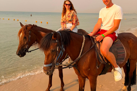 Hammamet: 2-Hour Horseback Ride at Sunrise or Sunset Hammamet: Two-Hour Sunrise Horseback Riding Tour
