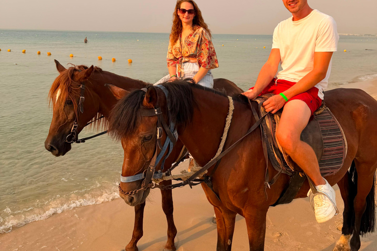 Hammamet: 2-Hour Horseback Ride at Sunrise or Sunset Hammamet: Two-Hour Sunrise Horseback Riding Tour