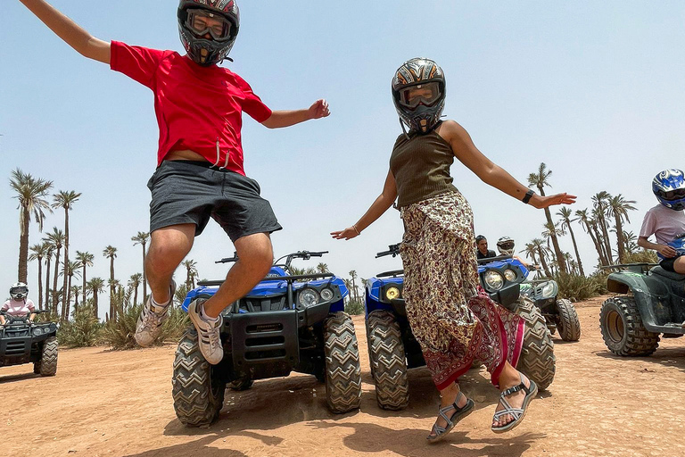 Experiência de quadriciclo em Marrakech: Deserto e PalmeraieDe Marrakech: Aventura de Quadriciclo no Deserto e Palmeiral